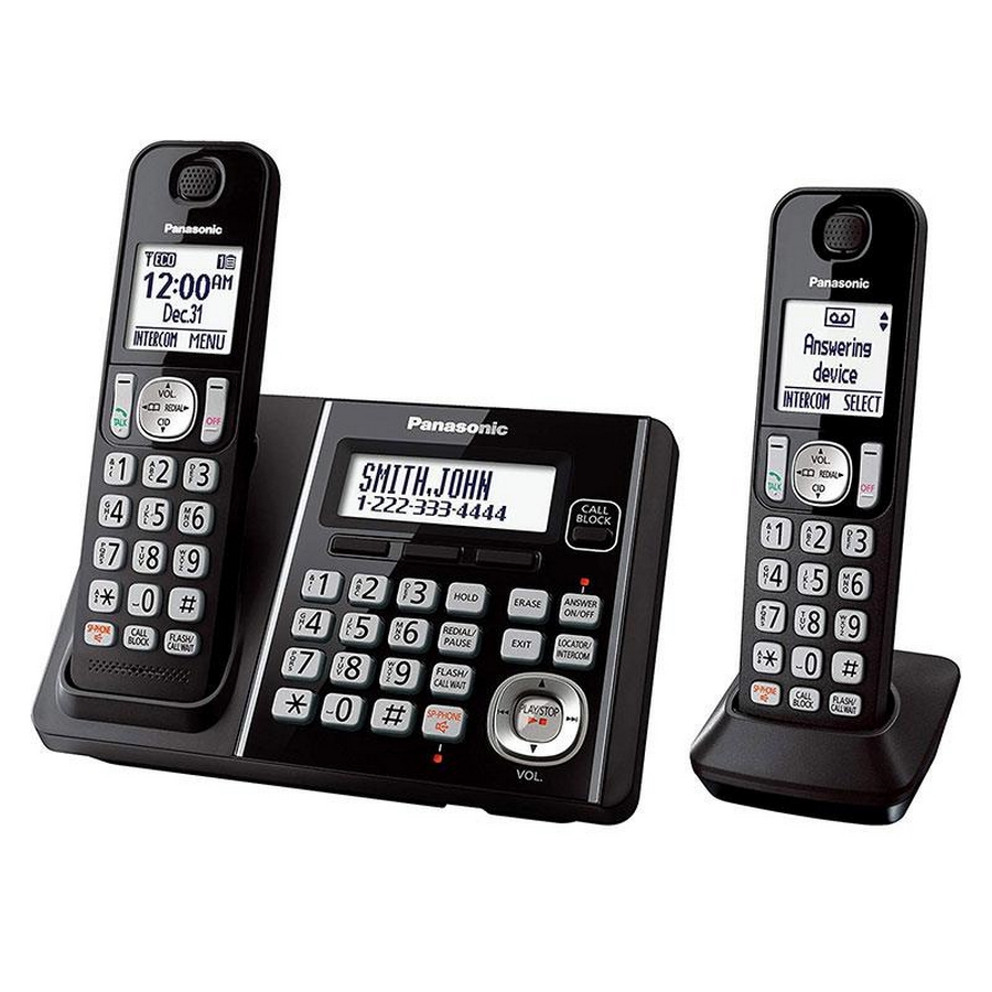 خرید و قیمت تلفن بی سیم پاناسونیک مدل KX-TG3752 - فروشگاه مرکزی پاناسونیک