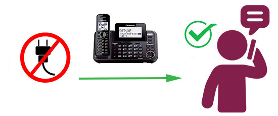 خرید و قیمت تلفن بی سیم دو خط پاناسونیک مدل KX-TG9541