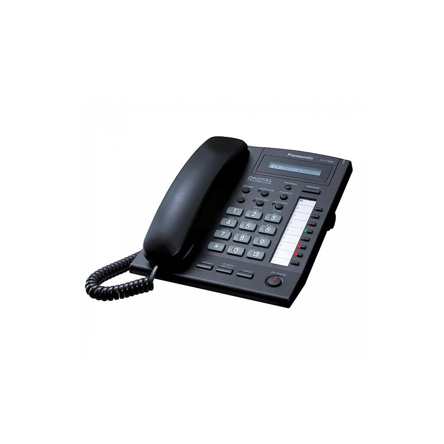 تصویر تلفن سانترال پاناسونیک مدل KX-T7665 ا KX-T7665 Corded Telephone KX-T7665 Corded Telephone