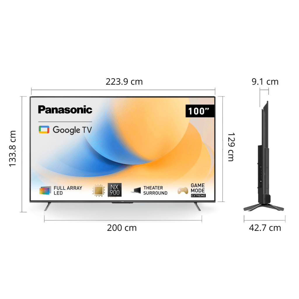 تلویزیون پاناسونیک 100 اینچی 100NX900 تلویزیون پاناسونیک