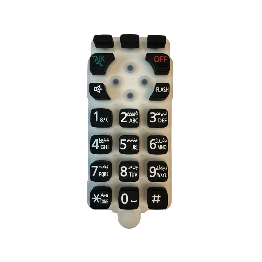 صفحه کلید گوشی بی سیم پاناسونیک KX-TGA381 شماره گیر تلفن